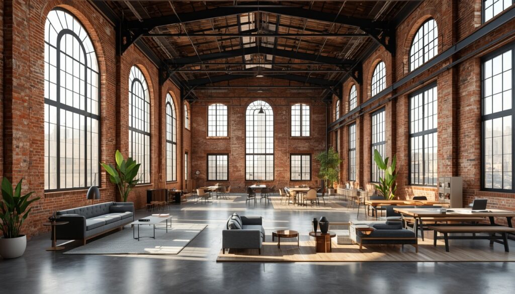 Historic warehouse converted into a modern creative office