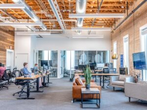 Historic warehouse converted into a modern creative office