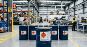 Examples of high hazard contents including flammable liquids and manufacturing