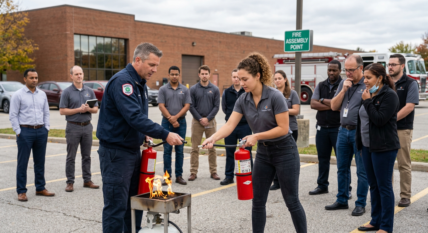 How to Train Employees for Fire Emergencies
