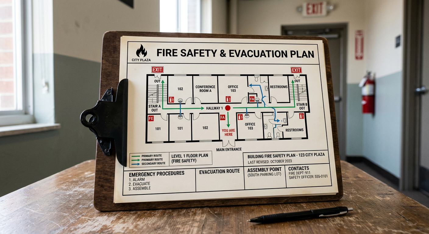 Commercial Building Fire Safety Plan: Development and Implementation