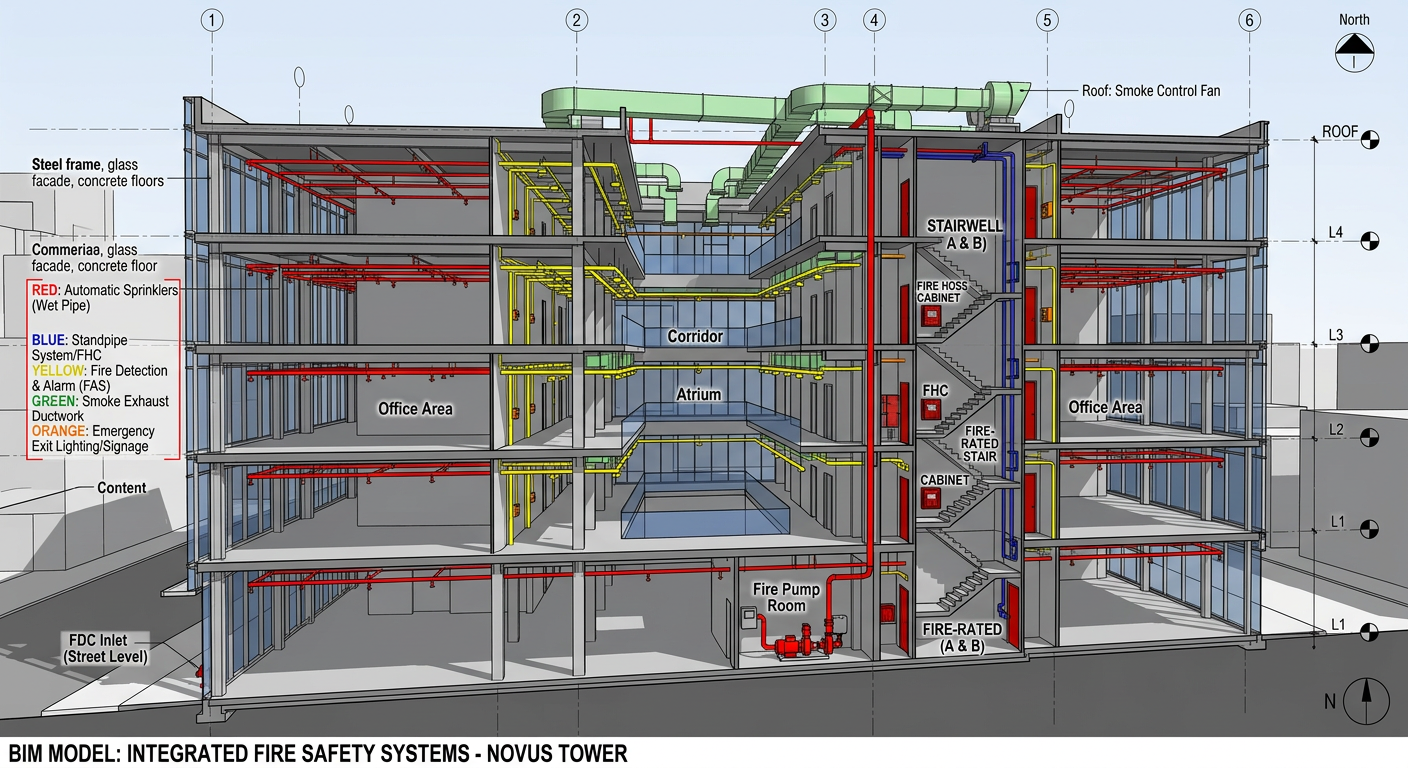 How to Integrate Fire Safety with Building Information Modeling (BIM)