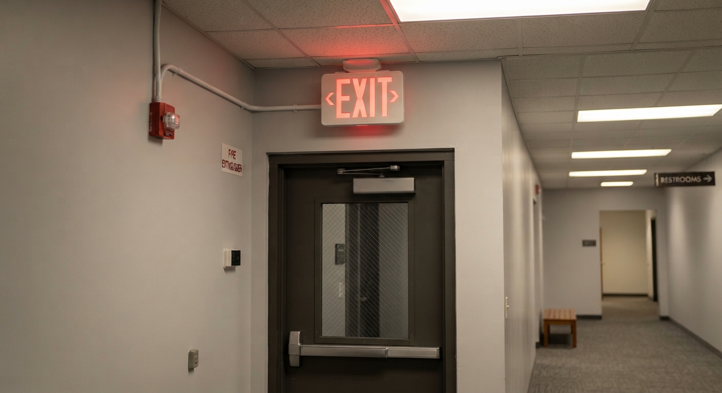 Emergency Lighting and Exit Sign Requirements for Commercial Buildings