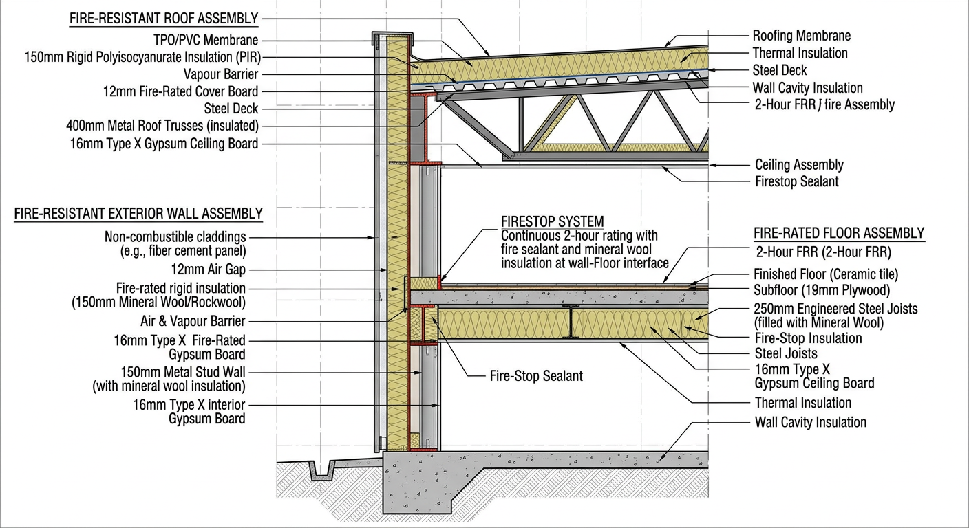 How to Design Fire-Safe Building Envelopes