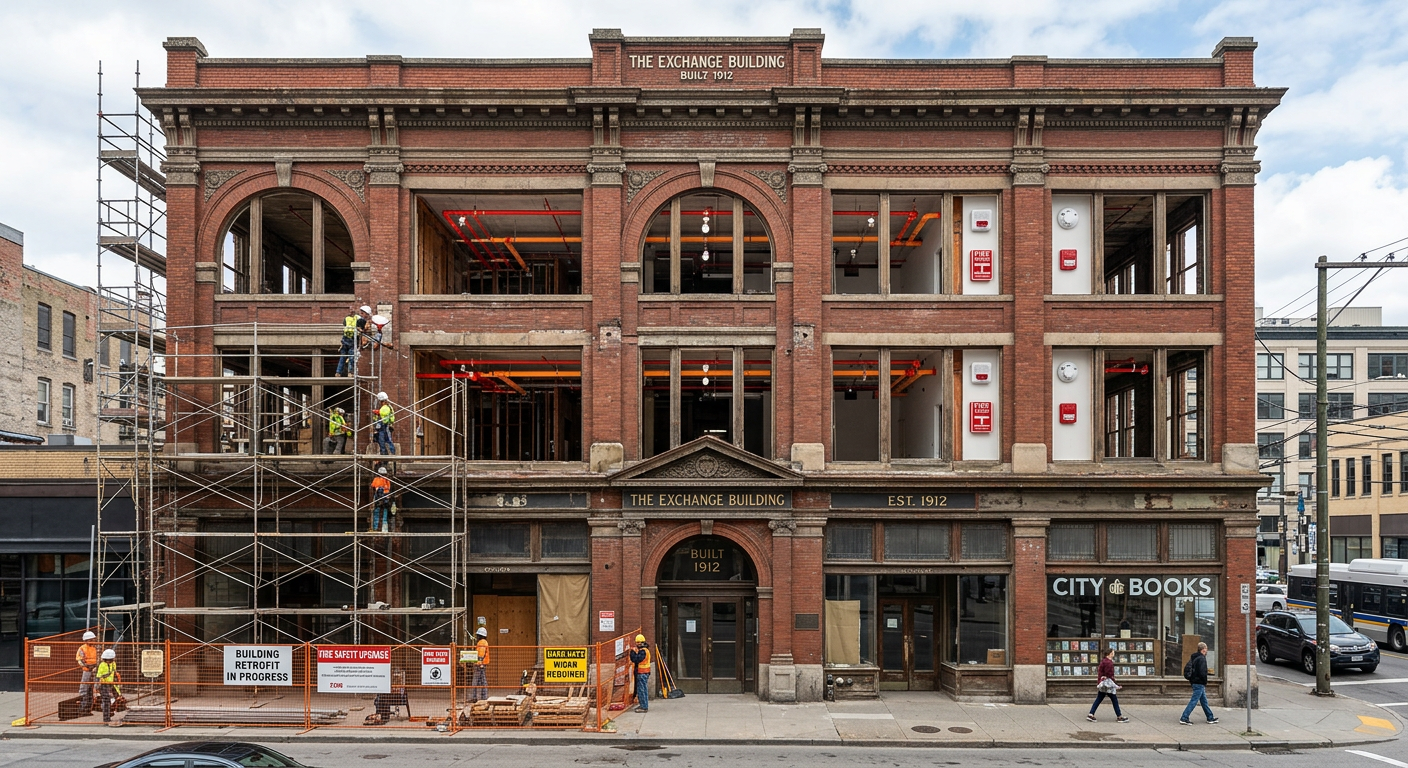How to Design a Fire Safety Strategy for Existing Buildings (Retrofits)