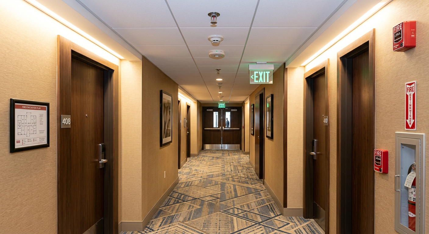 How to Design Fire Safety for Hotels and Dormitories