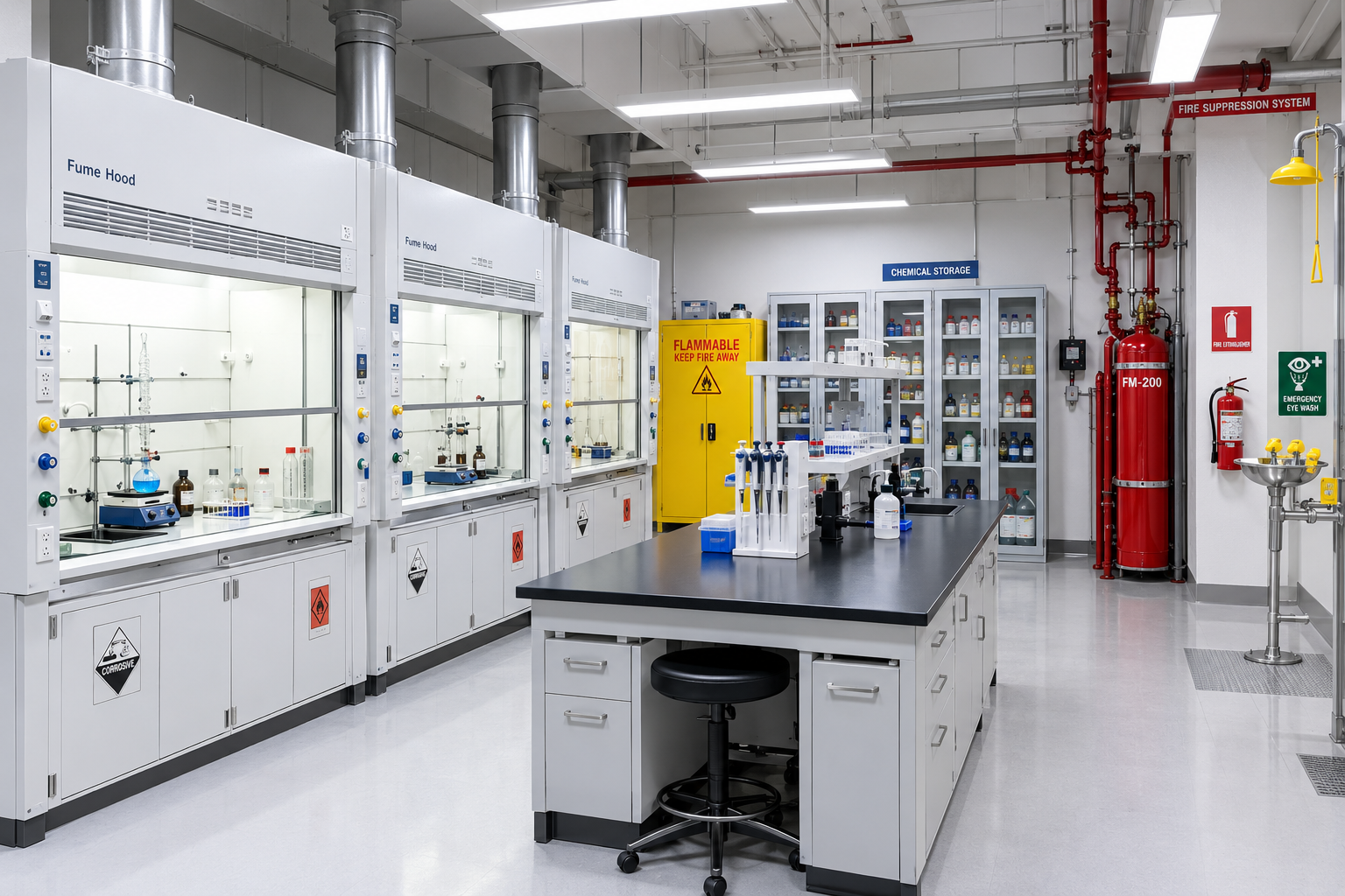 Fire Safety for Laboratories and Research Facilities