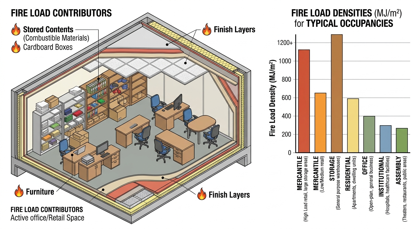 Furniture, Contents, and Fire Load Management