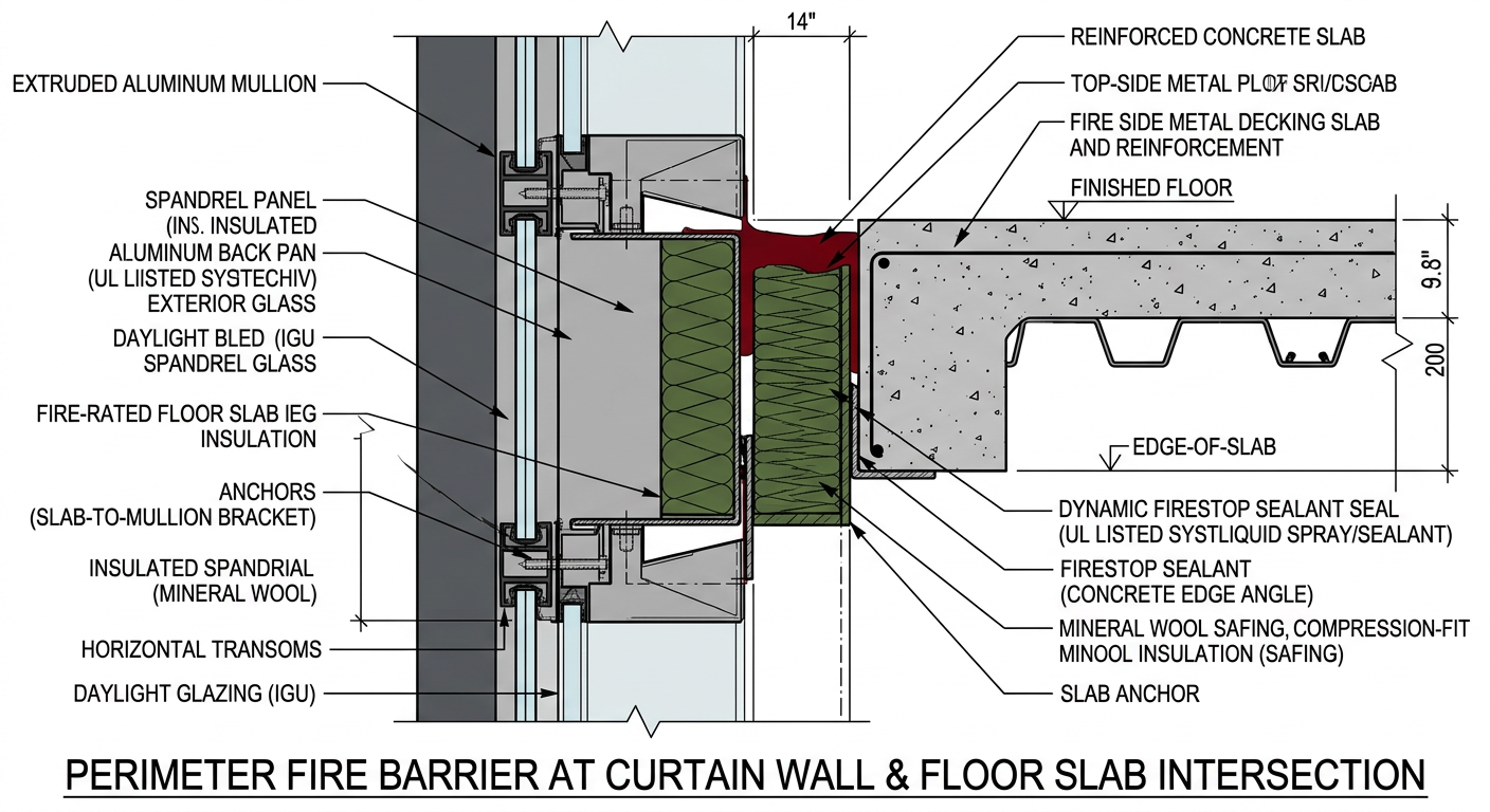 Curtain Walls and Fire Safety Performance