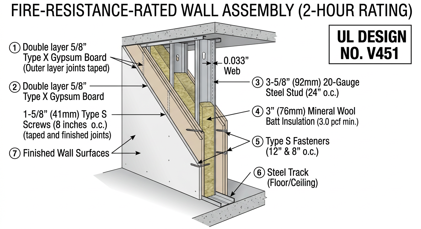 Fire-Resistance-Rated Assemblies and UL Listings